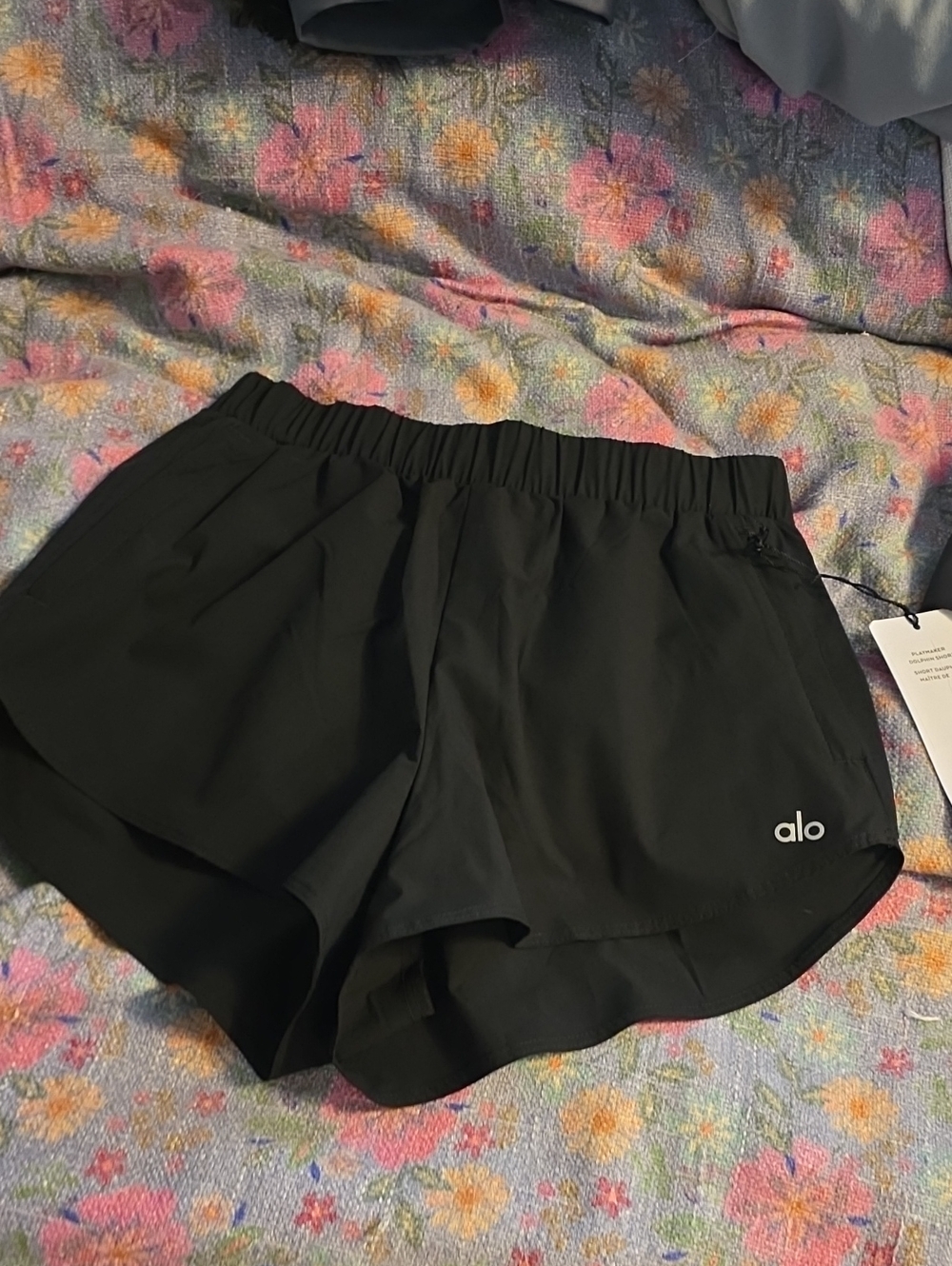ALO Yoga Black Athletic Shorts